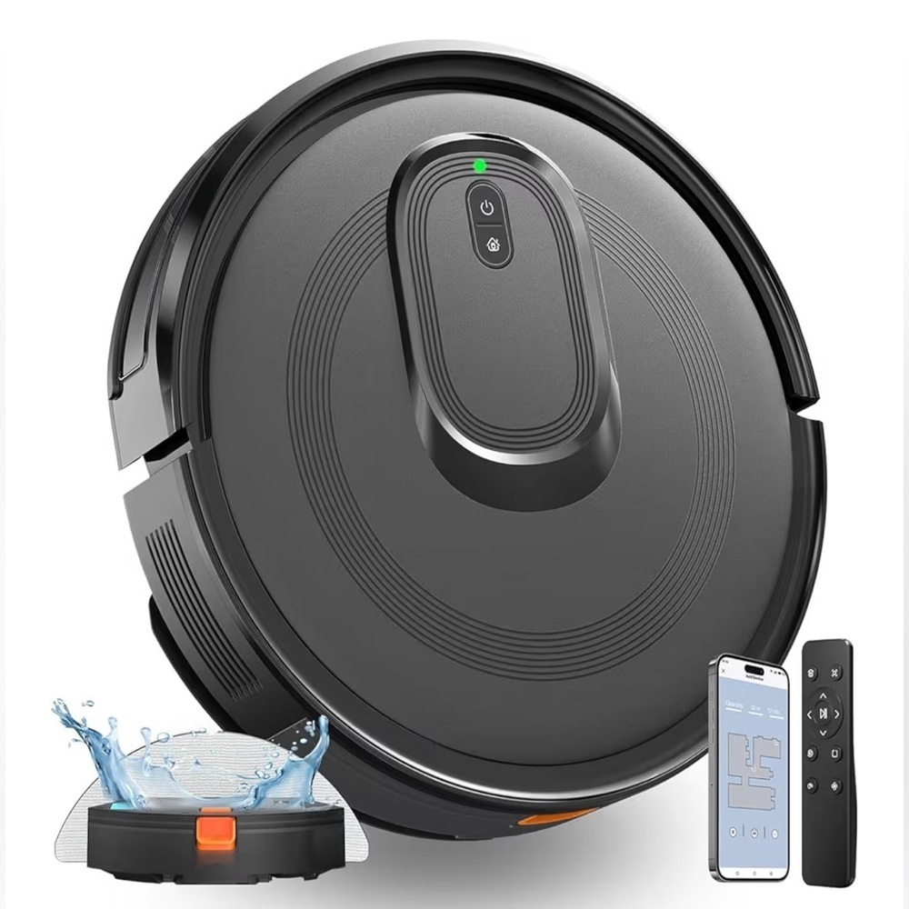 Smart Robot Vacuum Cleaner with Remote the box Alittle damage
